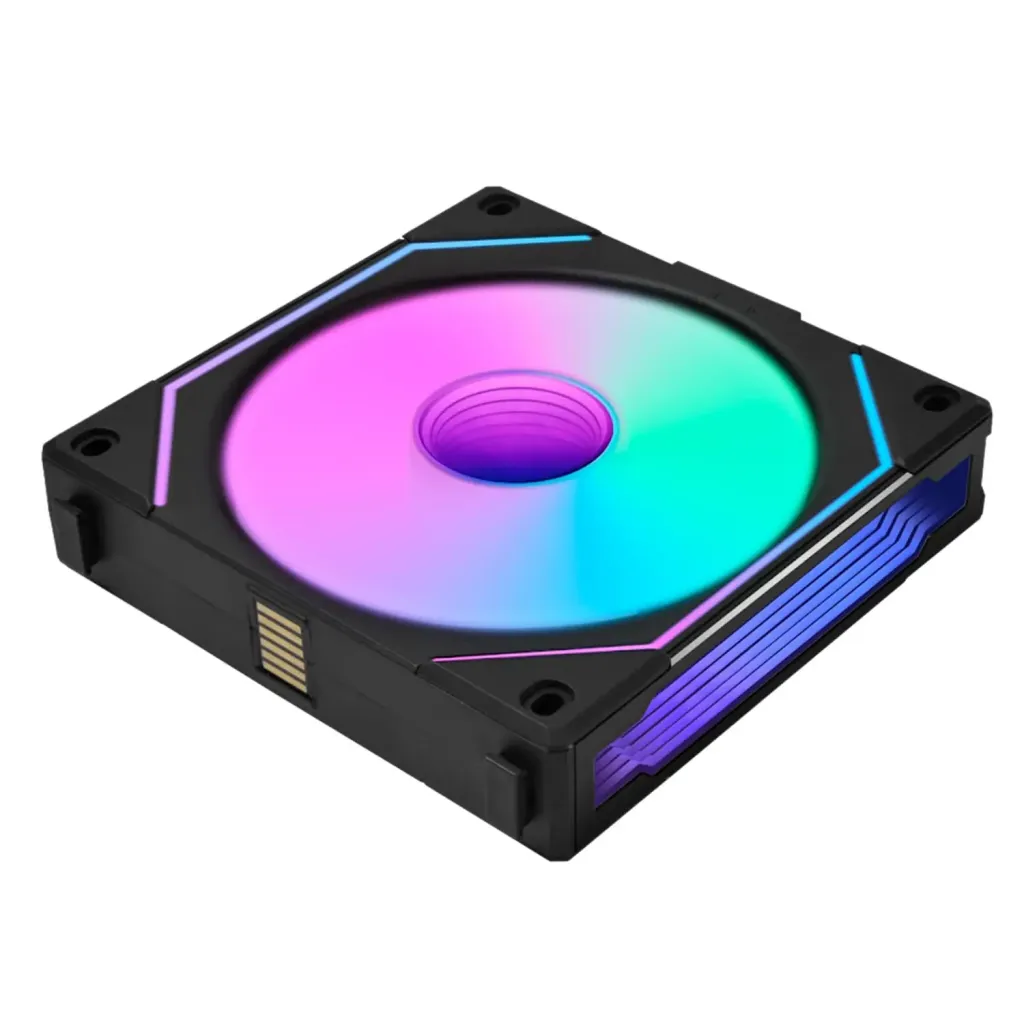 LIAN LI UNI FAN SL-INF 120 Black Reverse-Blade ARGB PWM Case Fan