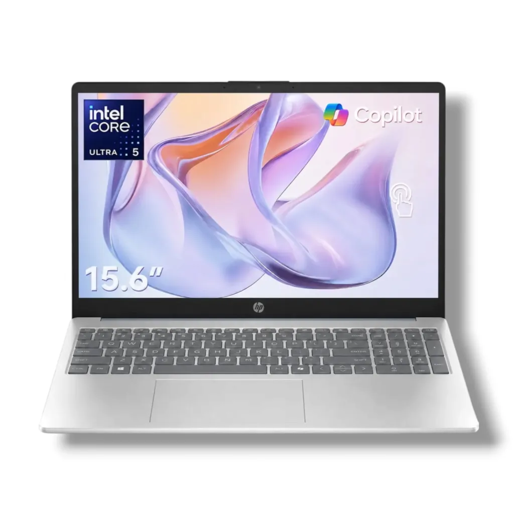 HP AI 15-fd2050wm Core Ultra 5 255U 8GB 512GB 15.6" FHD Touch Silver - New